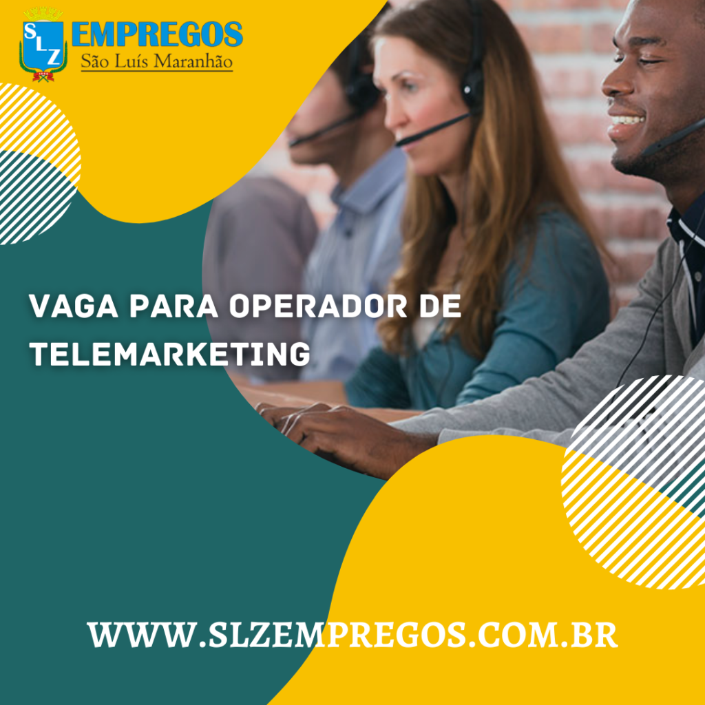 Operador Comercial Slz Empregos