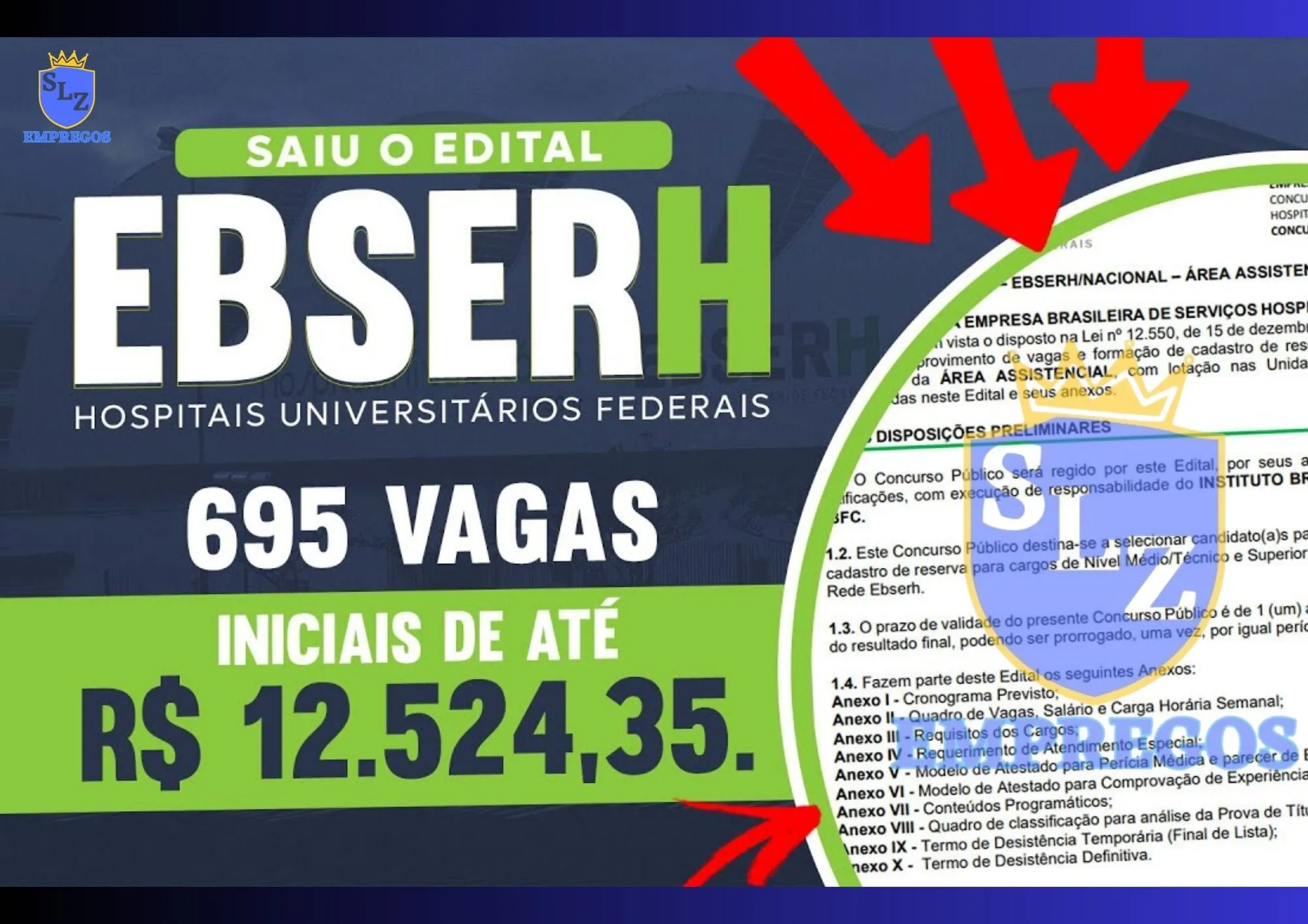 Concurso da Ebserh salários de mais de R 12 mil SLZ Empregos