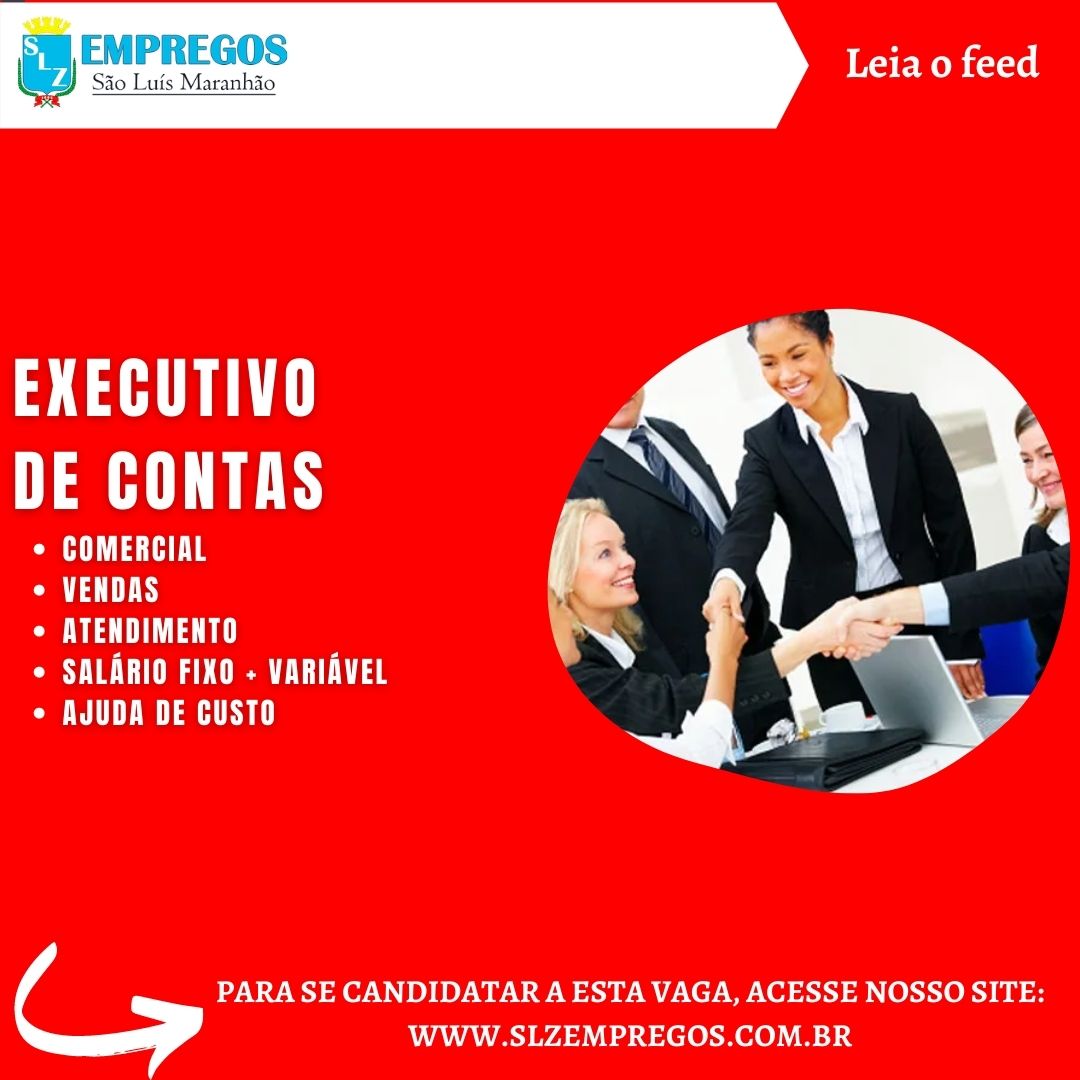 Executivo De Contas Slz Empregos 