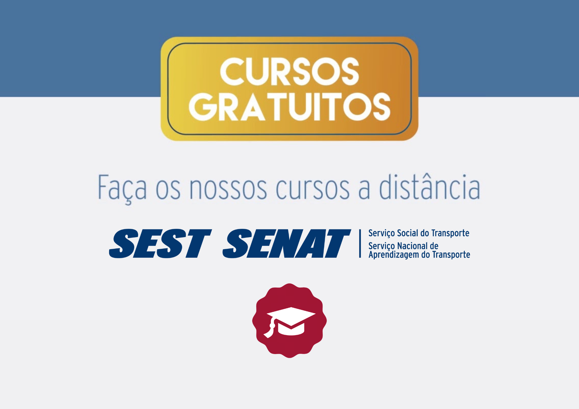 Cursos Gratuitos Sest Senat Saiba Como Se Inscrever Slz Empregos 8612